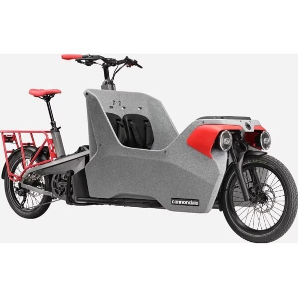Vélo Cargo Électrique Cannondale Wonderwagen Neo 2 Shimano Deore 10V 545Wh 20" Gris