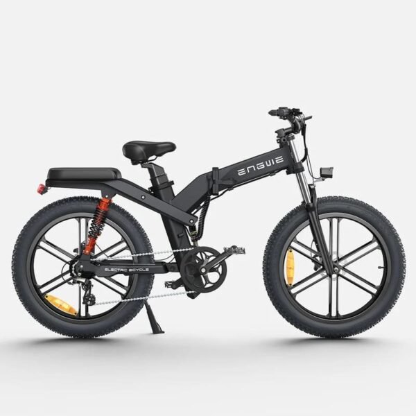 Engwe X26 1000W 26" Fat Bike Pliable E-Mountain Bike Double Batteries EMTB – Image 8