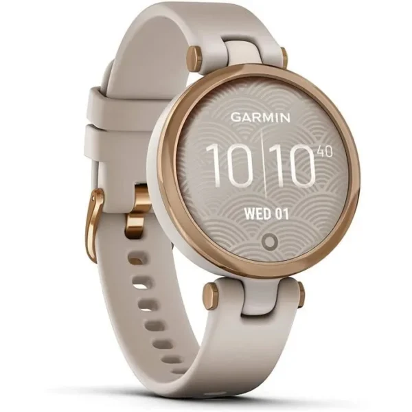 Montre connectée Garmin Lily édition sport - Light Sand Rose Gol - Suivi forme et santé – Image 4