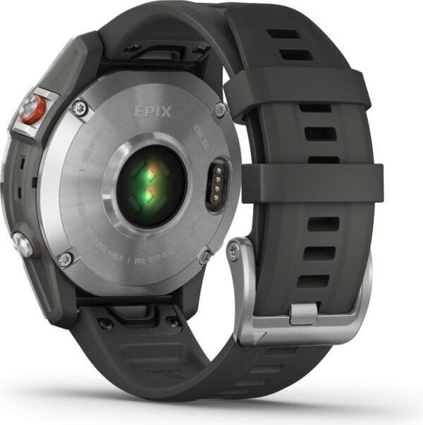 Montre de Sport Garmin Epix Argent / Noir – Image 2