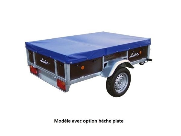 Remorque bois - Lider - 322 x 182 cm - PTAC 500 kg – Image 5