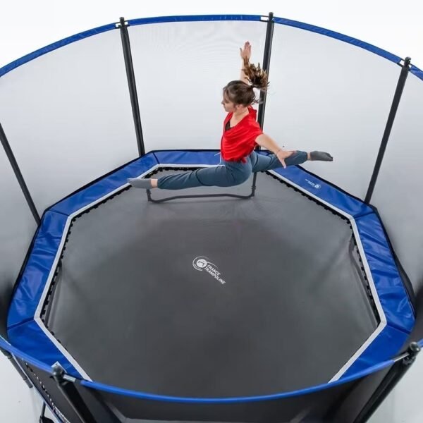 Trampoline Octopulse 460cm - Filet de Protection - Echelle + Kit d'ancrage – Image 2