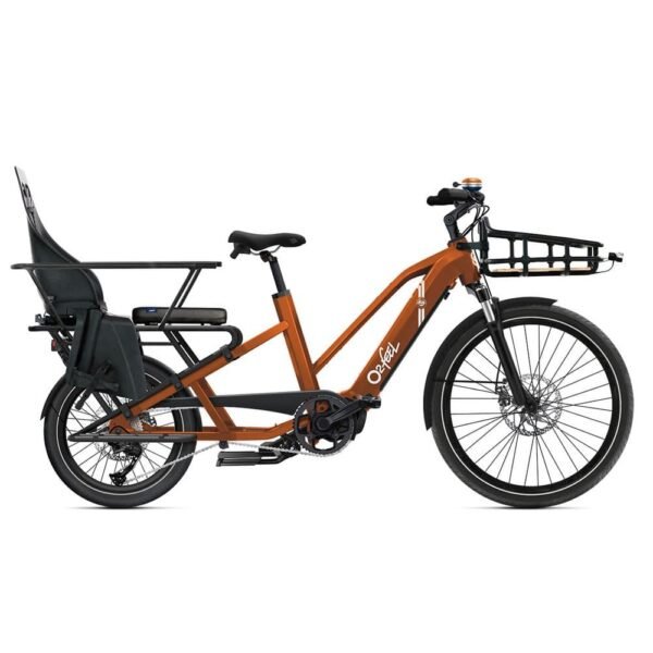 Vélo cargo électrique O2feel Equo Cargo - édition Roland-Garros – Image 2