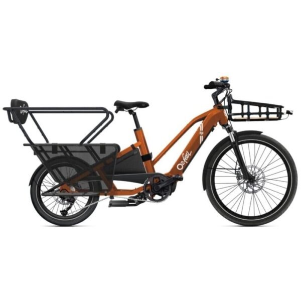Vélo cargo électrique O2feel Equo Cargo - édition Roland-Garros – Image 4